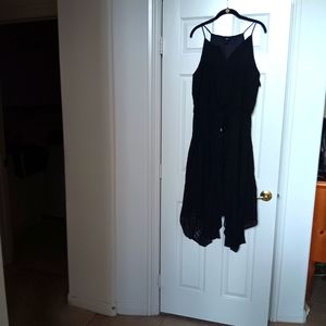 Black casual dress